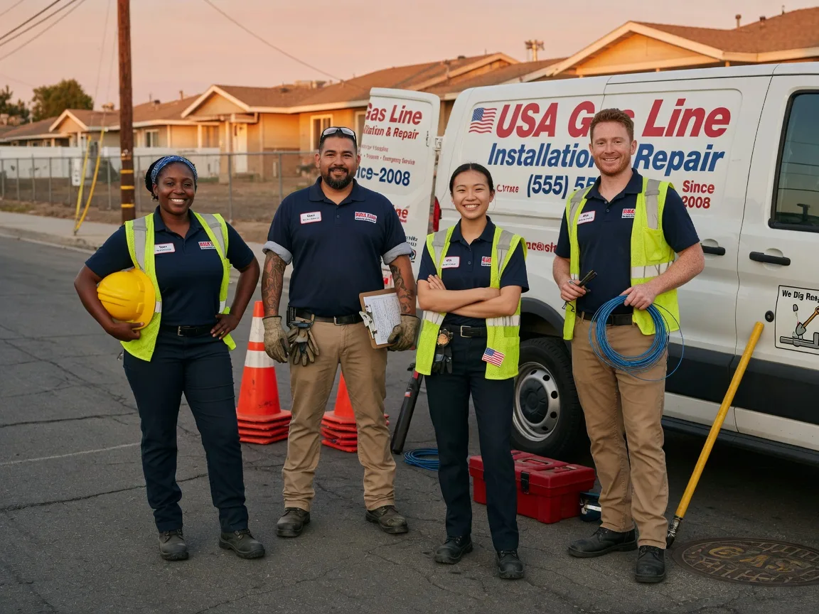 Gas Line Installation company in Wrights, IL