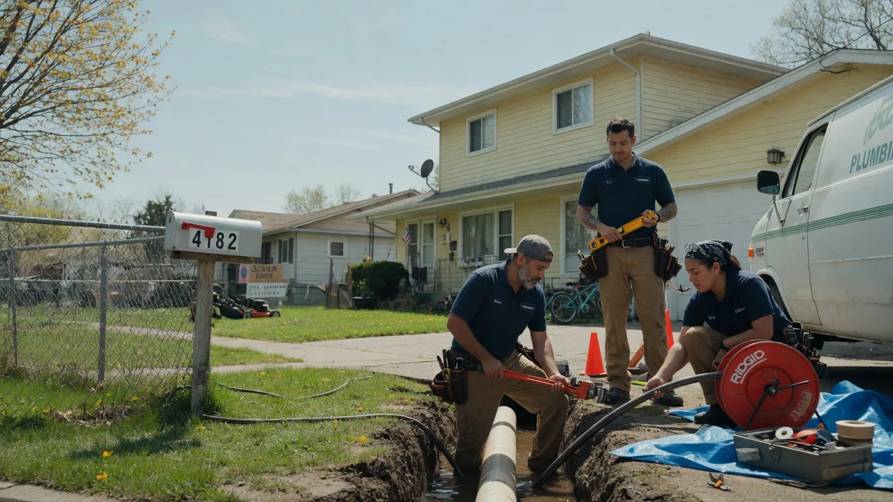 Gas Line Repair in Wrights, IL near me